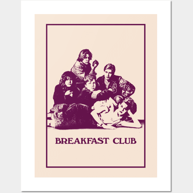 breakfast club Wall Art by ohnoballoons